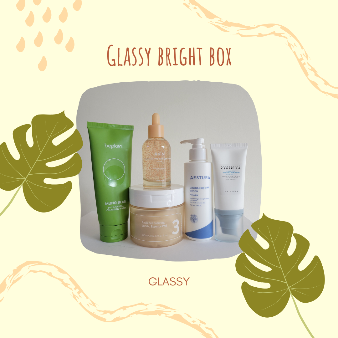 Glassy Bright Box – Glow-Boosting Care for Uneven Skin